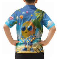 Funny Hawaii Mango Hawaiian Shirt Tropical Summer Beach Mascot Vacation
