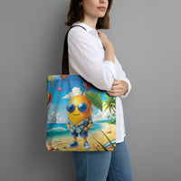 Funny Hawaii Mango Tote Bag Tropical Summer Beach Mascot Vacation