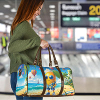 Funny Hawaii Mango Travel Bag Tropical Summer Beach Mascot Vacation