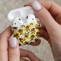 Funny Hawaii Mango Hip Hop Cartoon AirPods Case Summer Beach Party