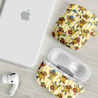 Funny Hawaii Mango Hip Hop Cartoon AirPods Case Summer Beach Party