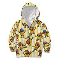 Funny Hawaii Mango Hip Hop Cartoon Kid Hoodie Summer Beach Party