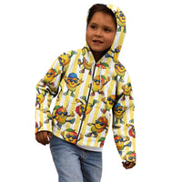 Funny Hawaii Mango Hip Hop Cartoon Kid Hoodie Summer Beach Party