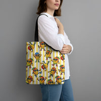 Funny Hawaii Mango Hip Hop Cartoon Tote Bag Summer Beach Party