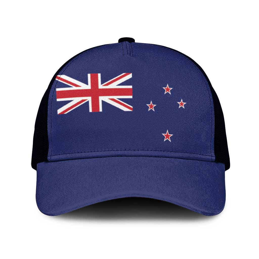 New Zealand Mesh Trucker Cap National Flag Colors - Polynesian Pride