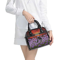 Personalised ANZAC Day Shoulder Handbag Remembering the Animals of War LT19 - Polynesian Pride