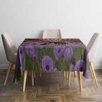 Personalised ANZAC Day Tablecloth Remembering the Animals of War