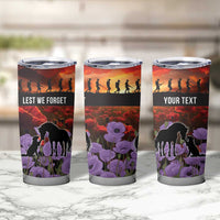 Personalised ANZAC Day Tumbler Cup Remembering the Animals of War