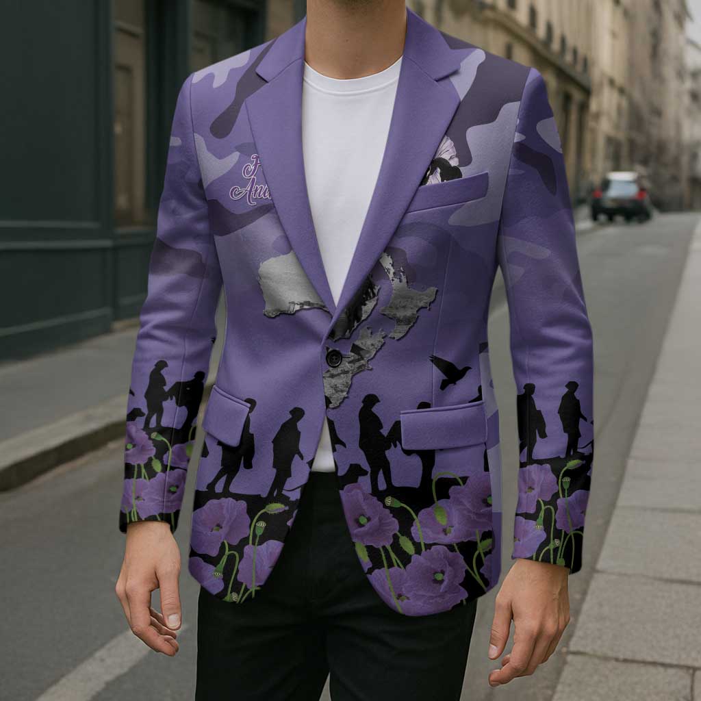 ANZAC Day Blazer Lest We Forget the Animals Too