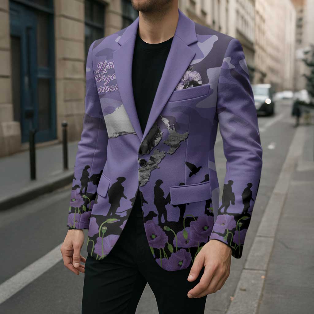 ANZAC Day Blazer Lest We Forget the Animals Too