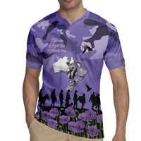 ANZAC Day Rugby Jersey Lest We Forget the Animals Too LT19 - Polynesian Pride