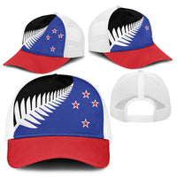 New Zealand Mesh Trucker Cap National Flag Style - Polynesian Pride