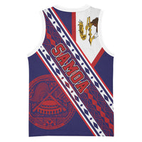 American Samoa Flag Day Basketball Jersey Polynesian Tribal Tattoo Eagle Art LT19 - Polynesian Pride