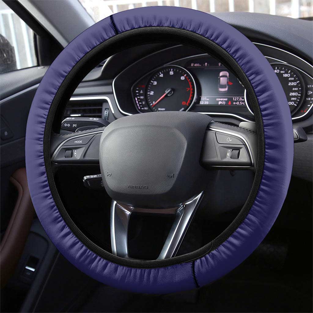 American Samoa Flag Day Steering Wheel Cover Polynesian Tribal Tattoo Eagle Art LT19 - Polynesian Pride