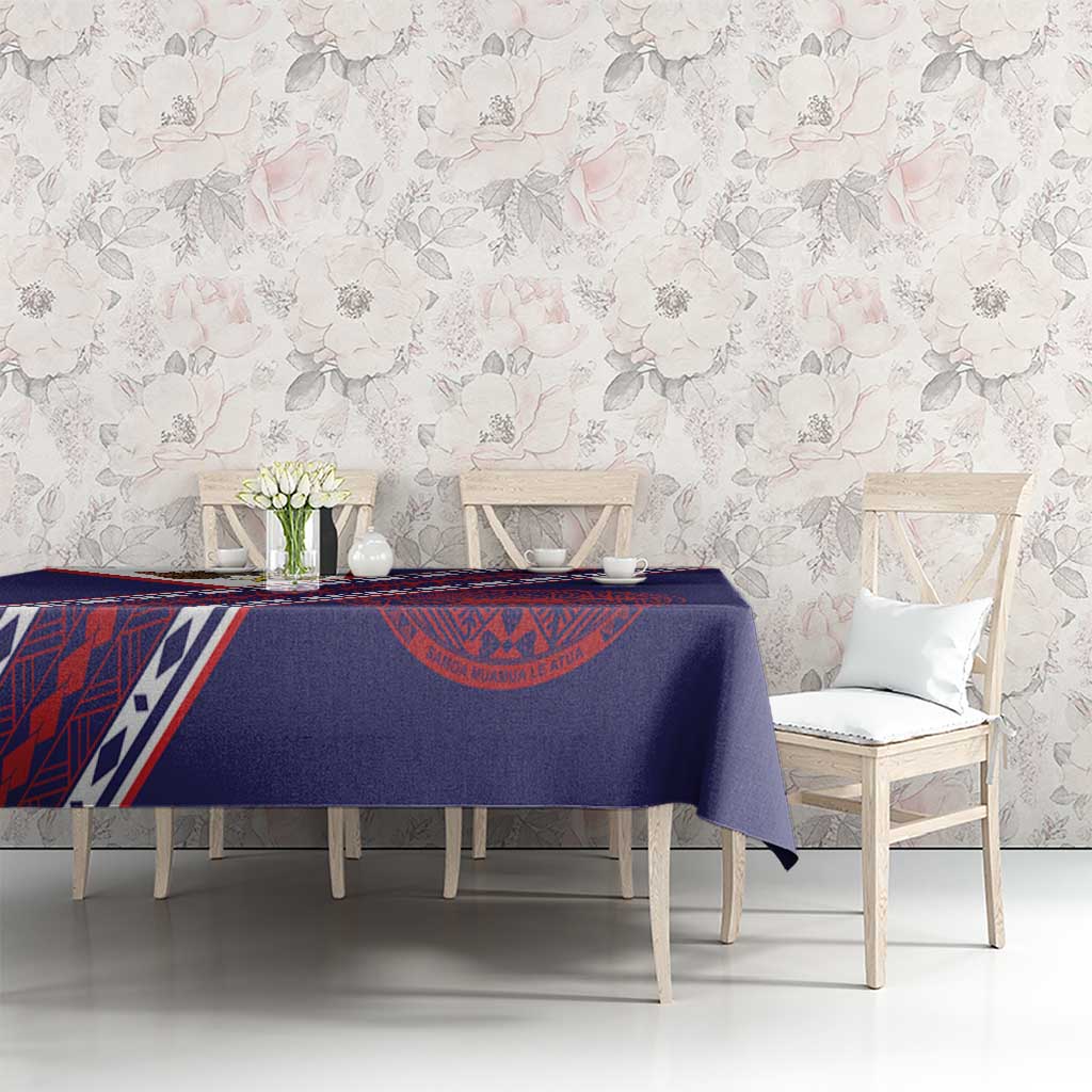 American Samoa Flag Day Tablecloth Polynesian Tribal Tattoo Eagle Art LT19 - Polynesian Pride