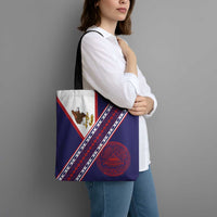 American Samoa Flag Day Tote Bag Polynesian Tribal Tattoo Eagle Art LT19 - Polynesian Pride
