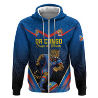 Custom World Football 2026 DR Congo Hoodie Les Leopards Coupe du Monde Glory