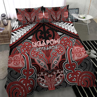 Aotearoa Iwi Ngapuhi Bedding Set Maori Kowhaiwhai Pattern