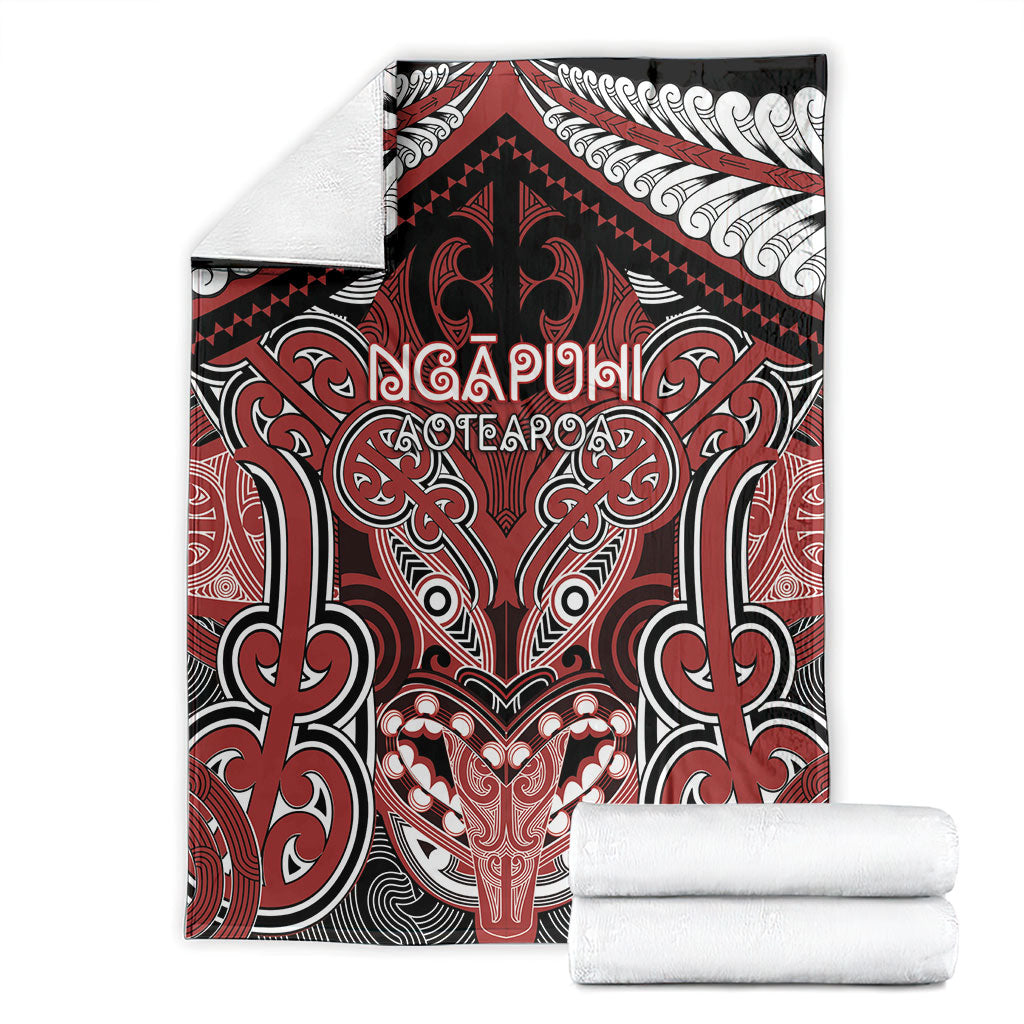 Aotearoa Iwi Ngapuhi Blanket Maori Kowhaiwhai Pattern