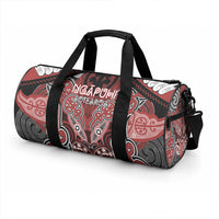 Aotearoa Iwi Ngapuhi Duffle Bag Maori Kowhaiwhai Pattern