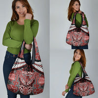 Aotearoa Iwi Ngapuhi Grocery Bag Maori Kowhaiwhai Pattern