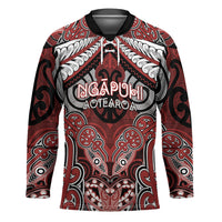 Aotearoa Iwi Ngapuhi Personalised Hockey Jersey Maori Kowhaiwhai Pattern