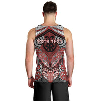 Aotearoa Iwi Ngapuhi Personalised Men Tank Top Maori Kowhaiwhai Pattern