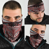 Aotearoa Iwi Ngapuhi Neck Gaiter Maori Kowhaiwhai Pattern