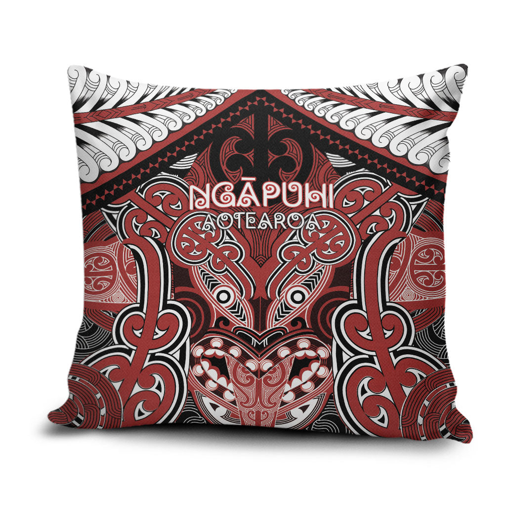 Aotearoa Iwi Ngapuhi Pillow Cover Maori Kowhaiwhai Pattern
