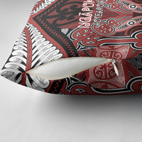 Aotearoa Iwi Ngapuhi Pillow Cover Maori Kowhaiwhai Pattern