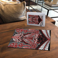 Aotearoa Iwi Ngapuhi Puzzle Maori Kowhaiwhai Pattern