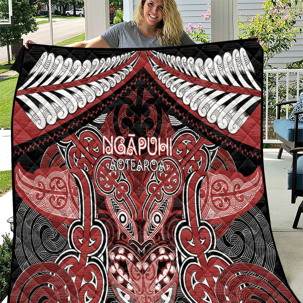 Aotearoa Iwi Ngapuhi Quilt Maori Kowhaiwhai Pattern