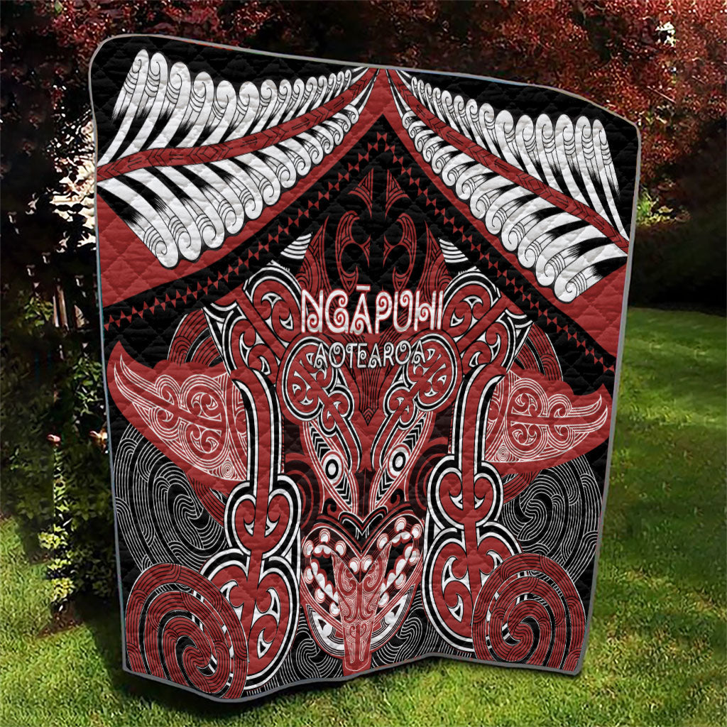 Aotearoa Iwi Ngapuhi Quilt Maori Kowhaiwhai Pattern