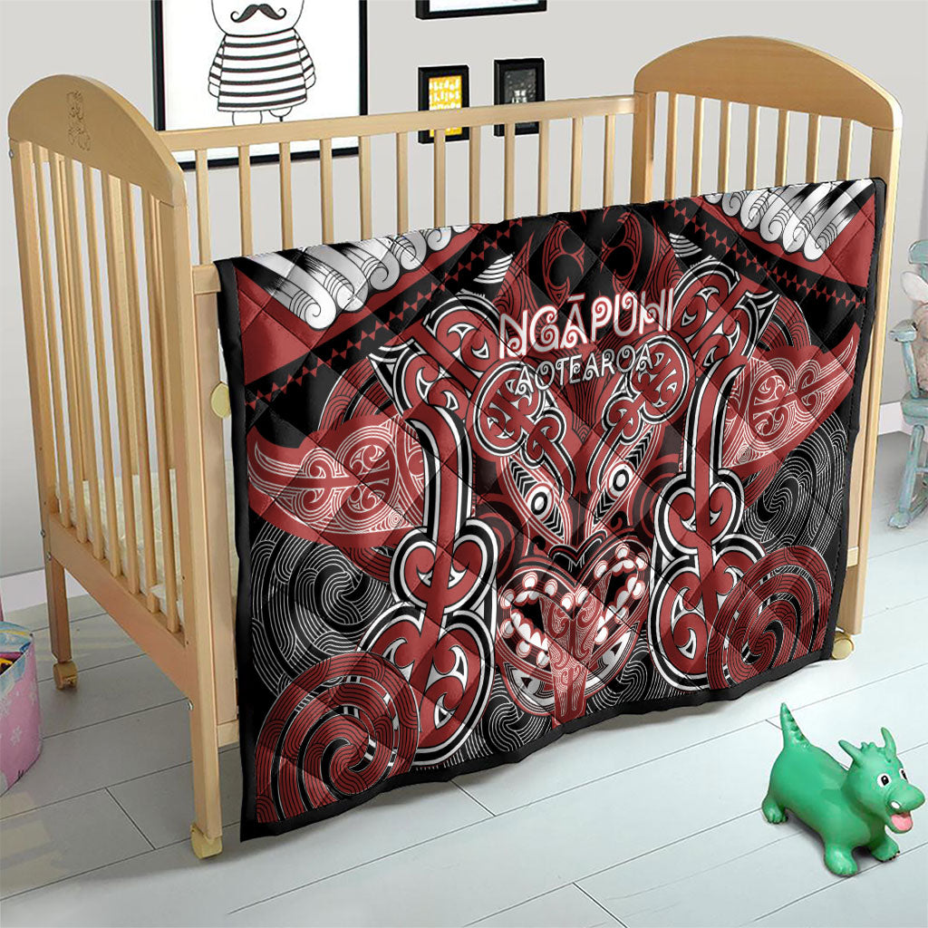 Aotearoa Iwi Ngapuhi Quilt Maori Kowhaiwhai Pattern