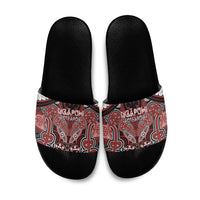 Aotearoa Iwi Ngapuhi Slide Sandals Maori Kowhaiwhai Pattern