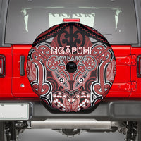 Aotearoa Iwi Ngapuhi Spare Tire Cover Maori Kowhaiwhai Pattern