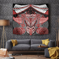 Aotearoa Iwi Ngapuhi Tapestry Maori Kowhaiwhai Pattern