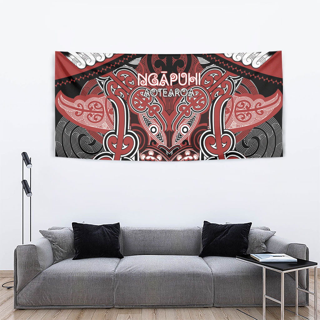 Aotearoa Iwi Ngapuhi Tapestry Maori Kowhaiwhai Pattern