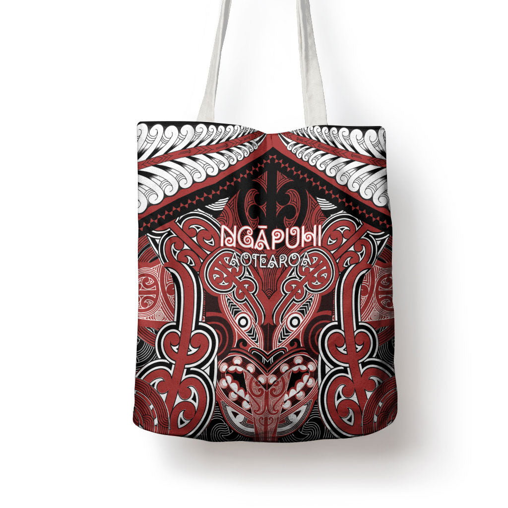Aotearoa Iwi Ngapuhi Tote Bag Maori Kowhaiwhai Pattern