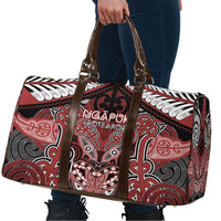 Aotearoa Iwi Ngapuhi Travel Bag Maori Kowhaiwhai Pattern
