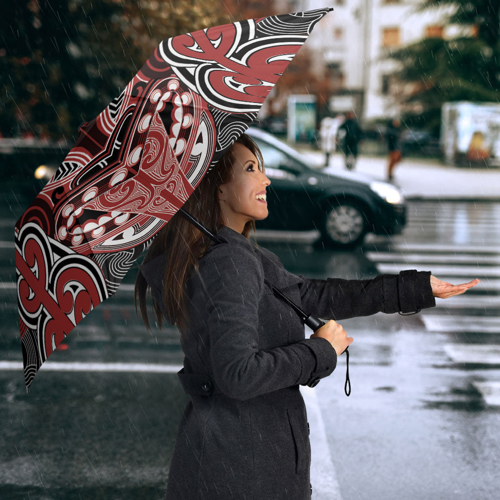 Aotearoa Iwi Ngapuhi Umbrella Maori Kowhaiwhai Pattern