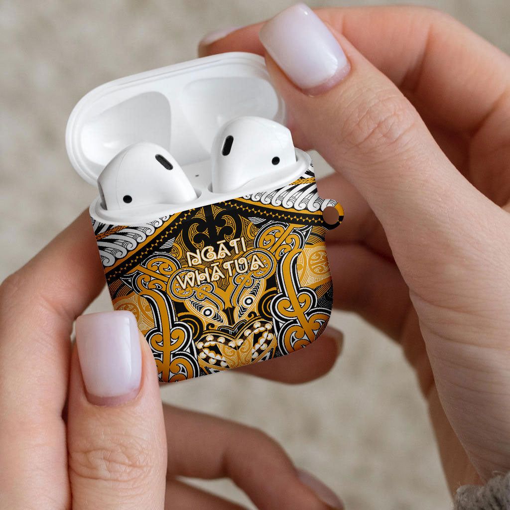 Aotearoa Iwi Ngati Whatua AirPods Case Maori Kowhaiwhai Pattern