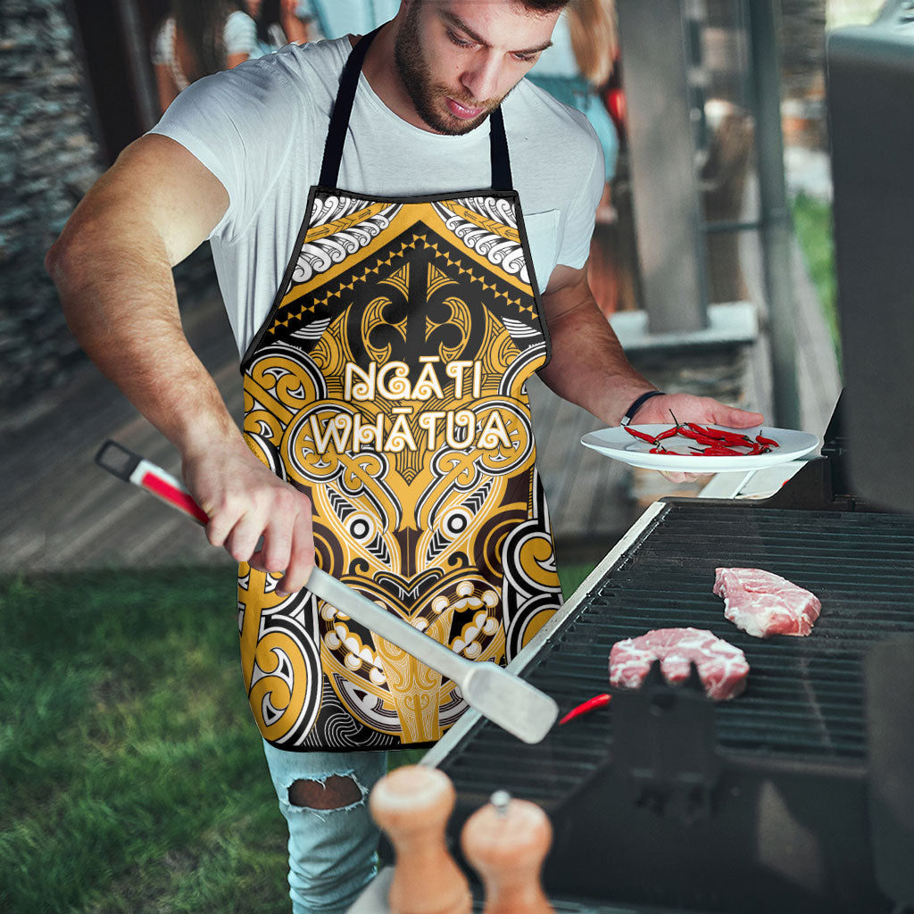 Aotearoa Iwi Ngati Whatua Apron Maori Kowhaiwhai Pattern