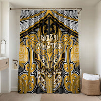 Aotearoa Iwi Ngati Whatua Bathroom Set Maori Kowhaiwhai Pattern