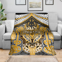 Aotearoa Iwi Ngati Whatua Blanket Maori Kowhaiwhai Pattern