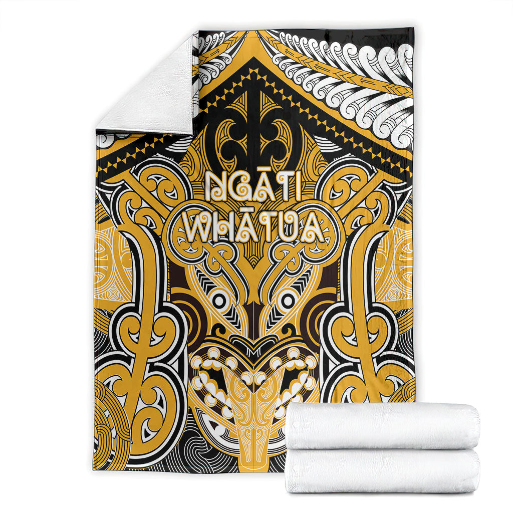 Aotearoa Iwi Ngati Whatua Blanket Maori Kowhaiwhai Pattern