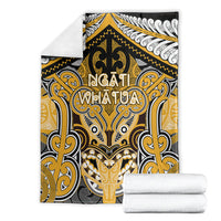 Aotearoa Iwi Ngati Whatua Blanket Maori Kowhaiwhai Pattern