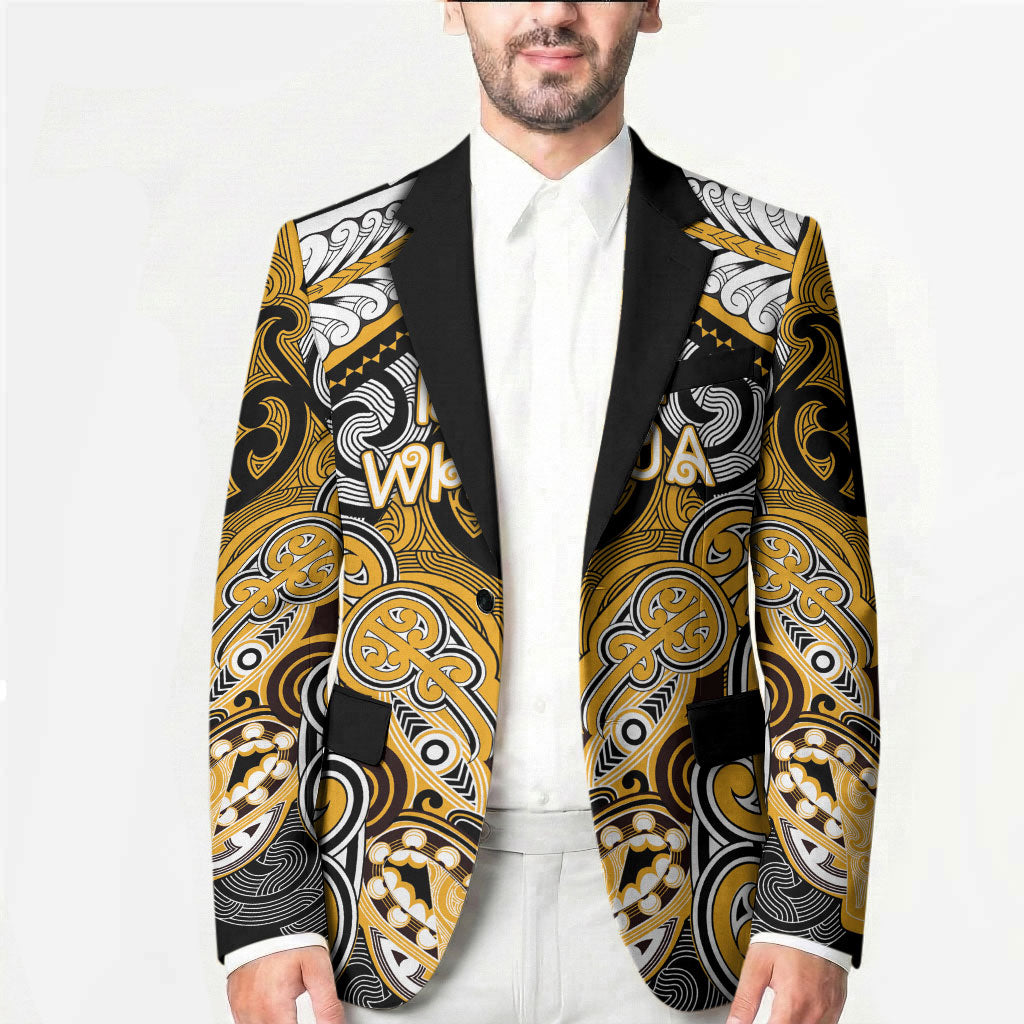 Aotearoa Iwi Ngati Whatua Personalised Blazer Maori Kowhaiwhai Pattern