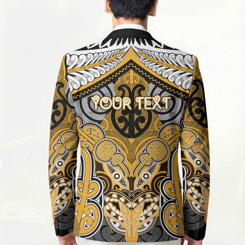 Aotearoa Iwi Ngati Whatua Personalised Blazer Maori Kowhaiwhai Pattern