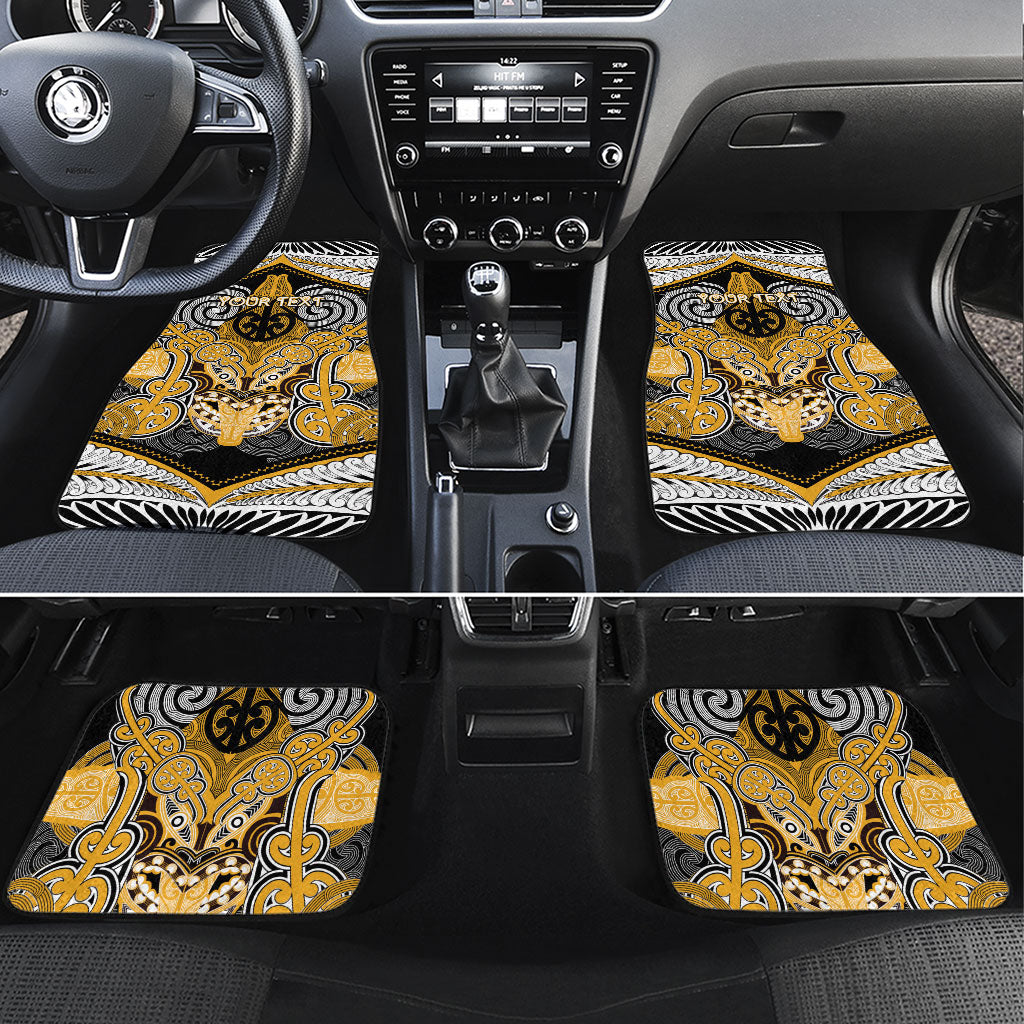 Aotearoa Iwi Ngati Whatua Personalised Car Mats Maori Kowhaiwhai Pattern